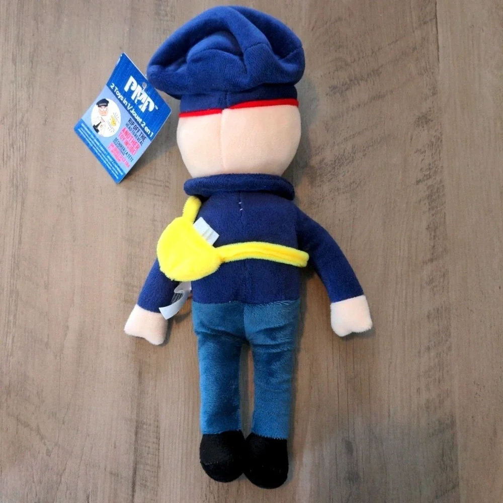 PMP 2-in-1 Plush Toy‎ Mailman Uniform Figure Hidden Dog Toy  Stuffed Animal